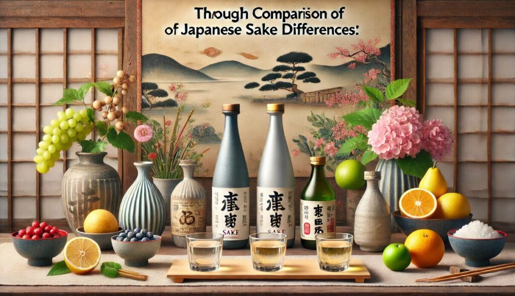 日本酒の違いを徹底比較