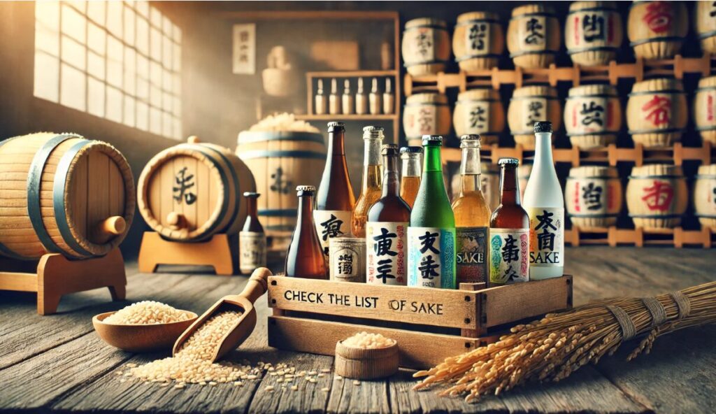 日本酒の種類一覧をチェック
