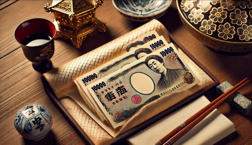 出産祝いの金額の書き方|三万円の場合 見本