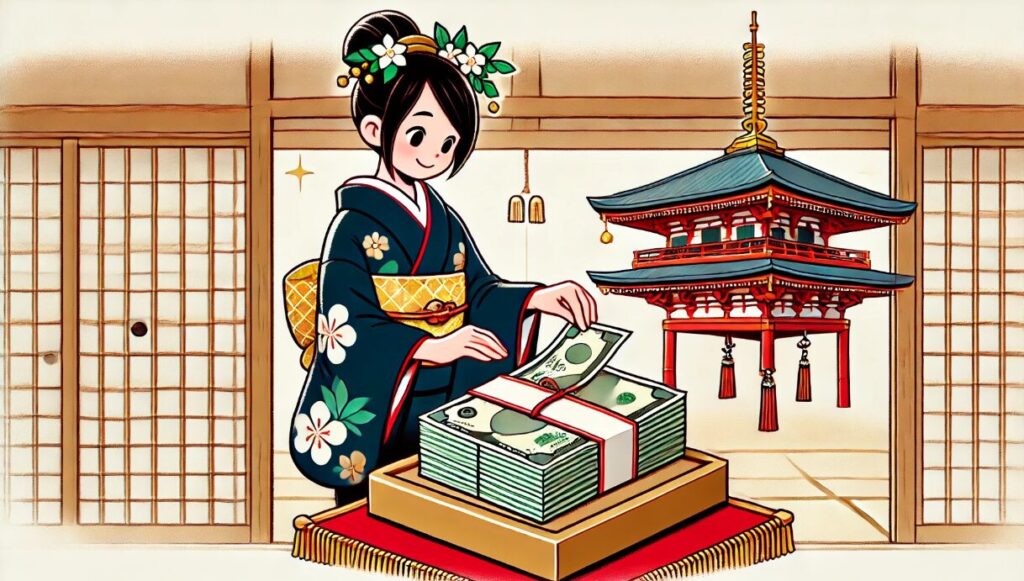 ご祝儀袋の正しい中袋の入れ方 祝い金