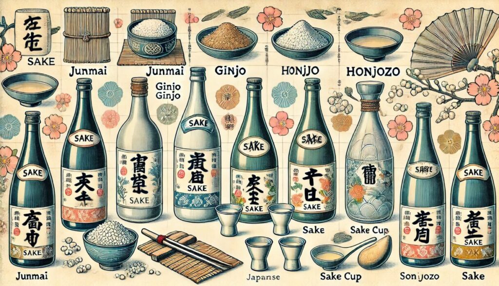 タイプ別分類で見る日本酒の特徴