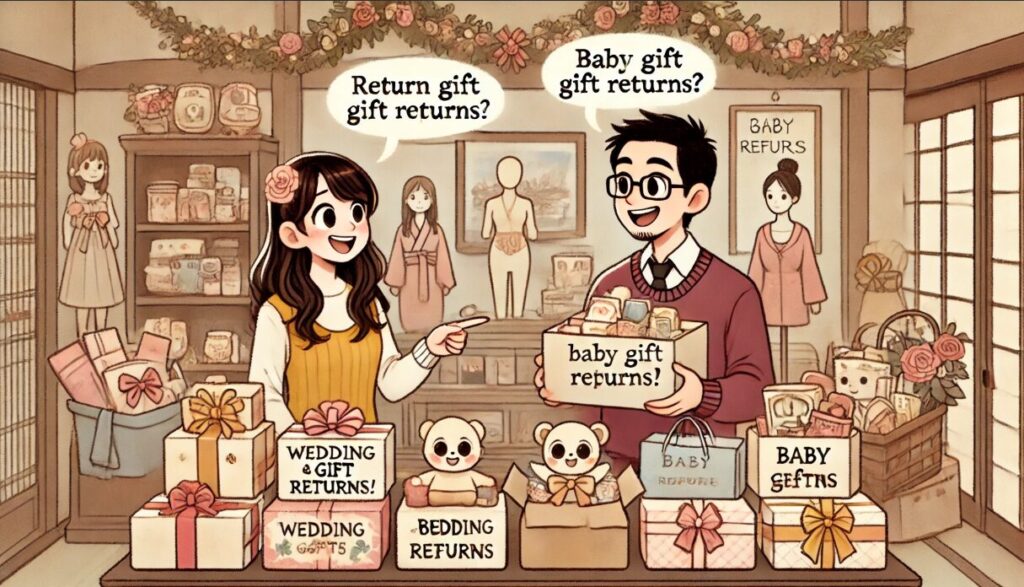 結婚内祝いはいつまでに返す?出産内祝いとの違い お返し