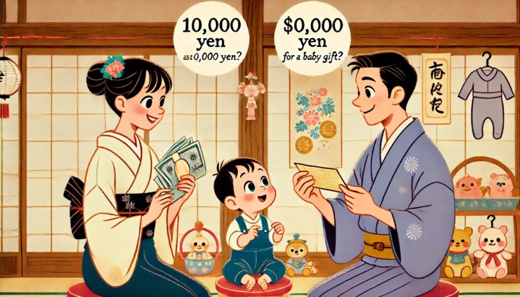 出産祝い1万円は少ない?相場との比較 甥