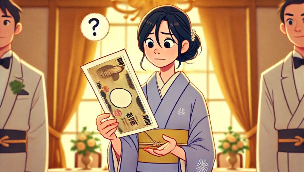 水引なしの祝儀袋は結婚式では使える?