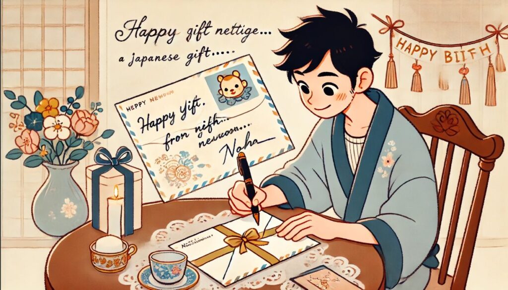 出産祝い 書き方 カジュアルな場合