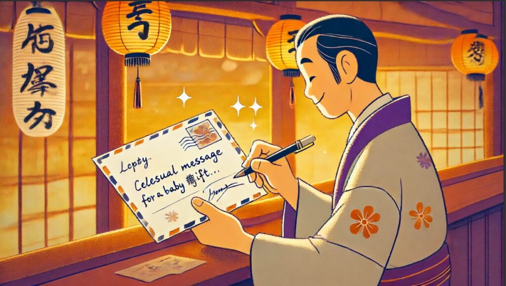 出産祝いの書き方|カジュアルな場合のルール