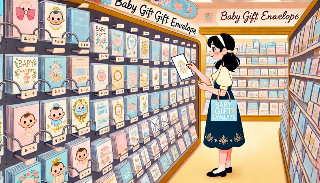 出産祝いの封筒はどこに売ってる？購入できる場所