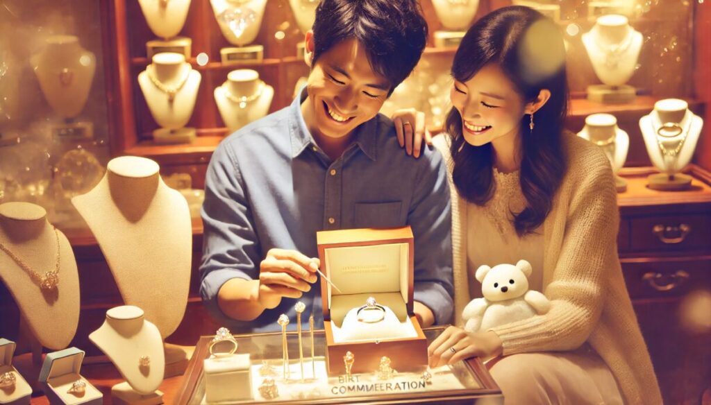 夫婦で選ぶ出産記念ジュエリーの魅力 ママ
