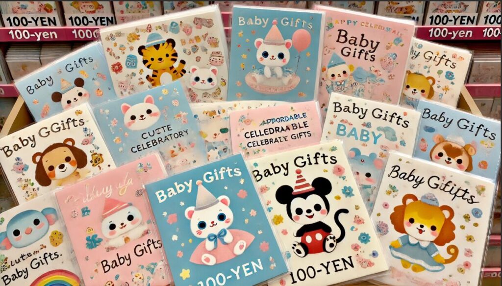100均で買えるかわいい出産祝いの封筒