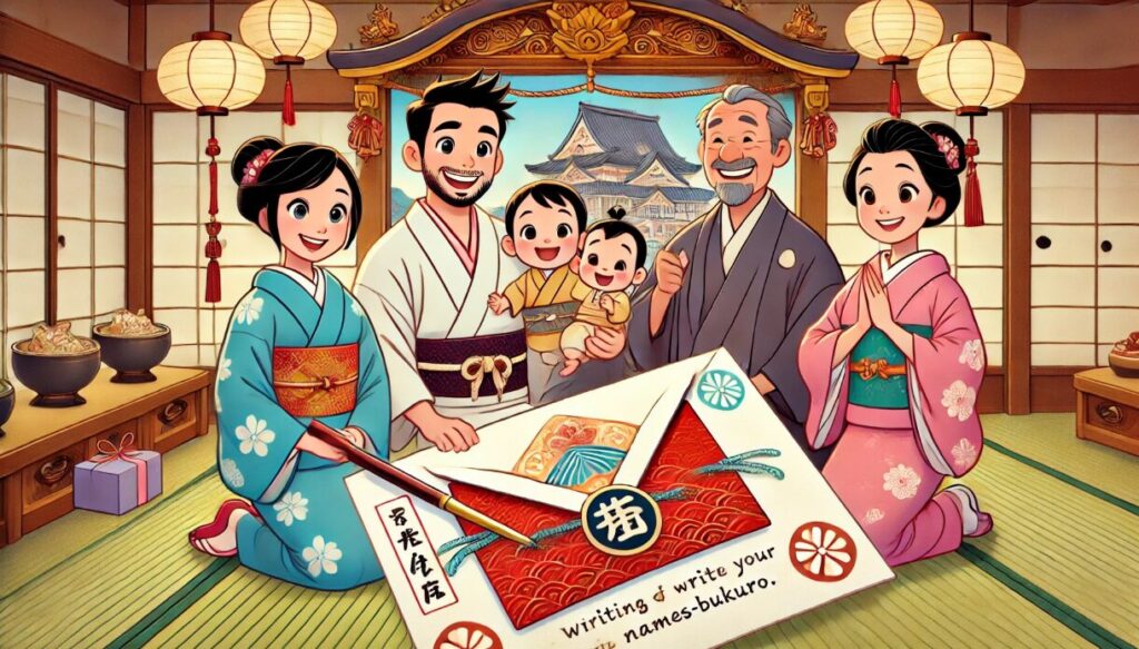 出産祝いの封筒に名前を書く理由とは?