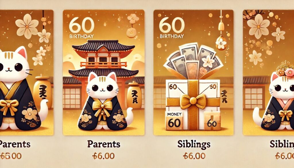 親や兄弟に渡すお金の違いは？ 還暦 祝い お金 封筒