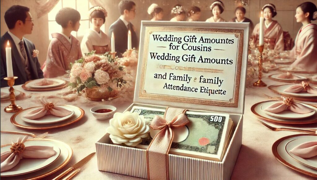 いとこの結婚式、ご祝儀の金額と家族での出席時の注意点 結婚 祝い 相場 親族