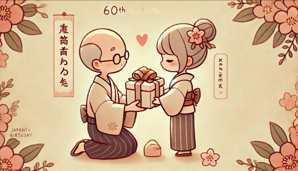 親から子へ贈る還暦祝いとは？ 相場