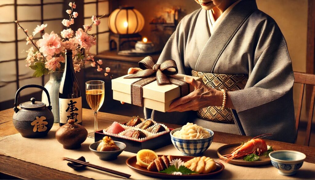 地元のギフトで特別な還暦祝いを贈る