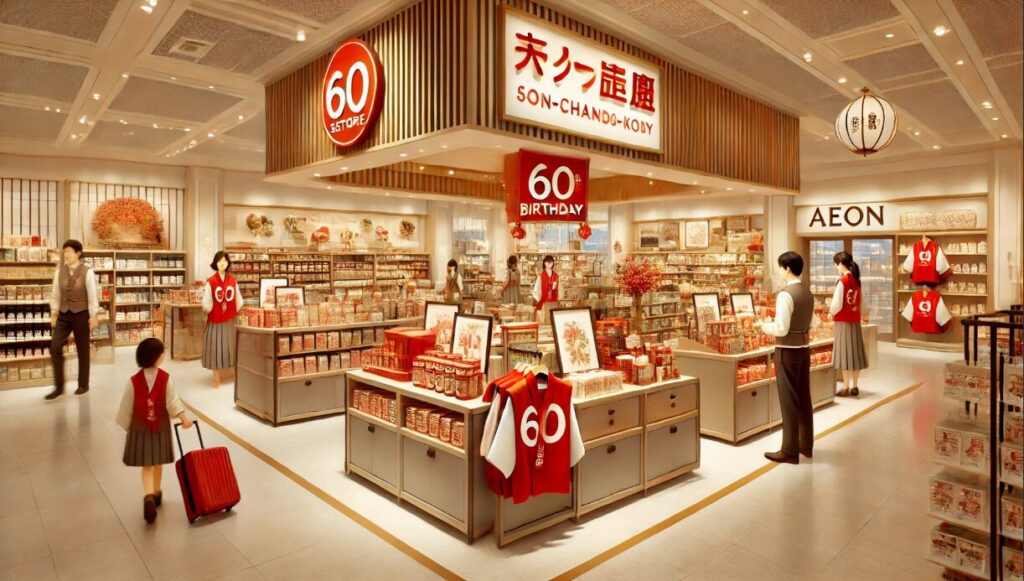赤いちゃんちゃんこ イオンでの取り扱いは? 還暦 ダイソー