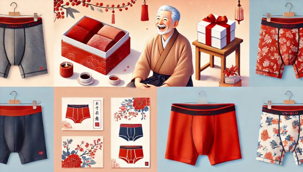 還暦 赤いパンツの由来と意味  祝いメンズ ブランド