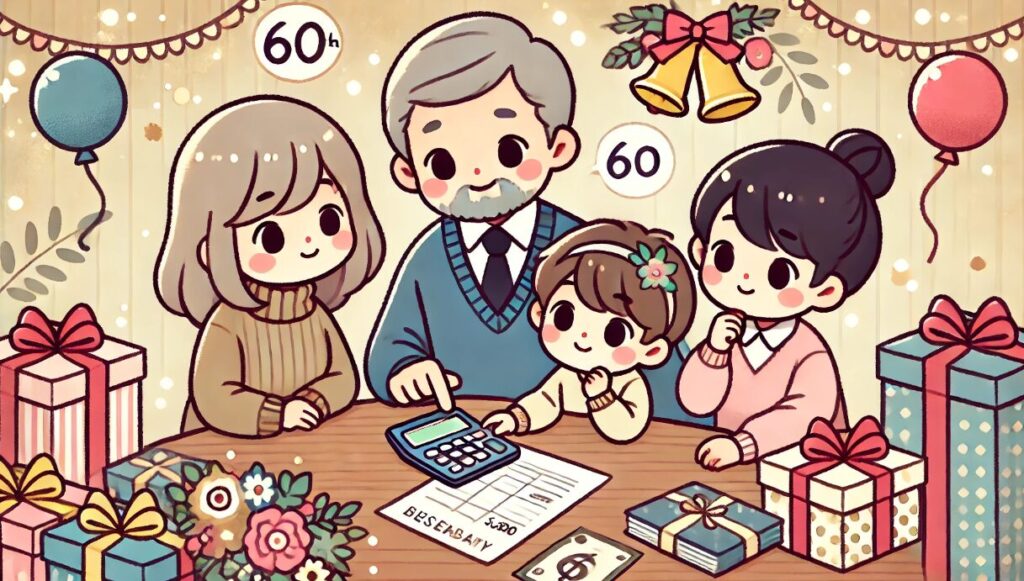 還暦祝いに10万円の予算は必要？ お金がない