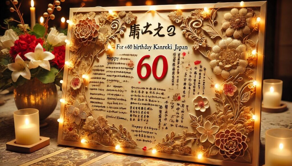 還暦祝い メッセージボード 手作りのコツ 色紙 デザイン