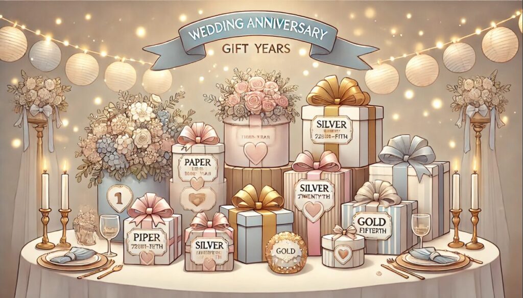 結婚記念日 プレゼント 年数ごとの選び方 いつから