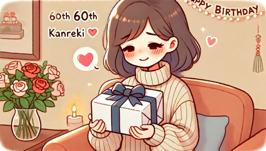 還暦祝いには心を込めたプレゼントを