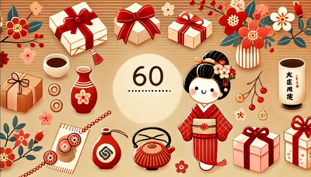 地元のギフトで選ぶ還暦祝いのおしゃれな贈り物