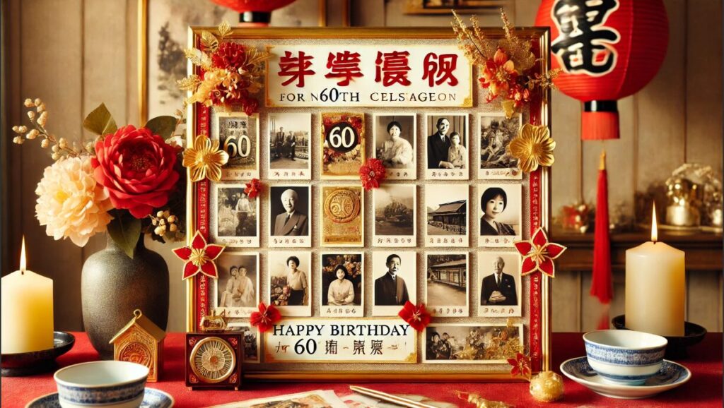 思い出を彩る色紙と写真の活用方法 還暦 手作り