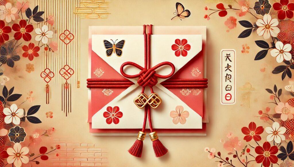 のし袋の蝶結びと還暦祝いの関係