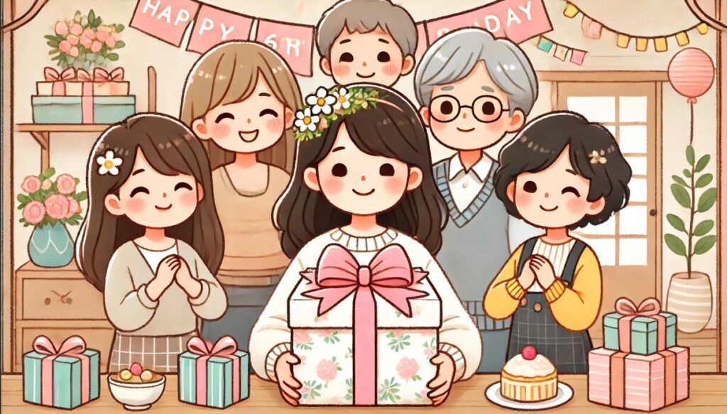 友人の還暦祝いにぴったりなプレゼント