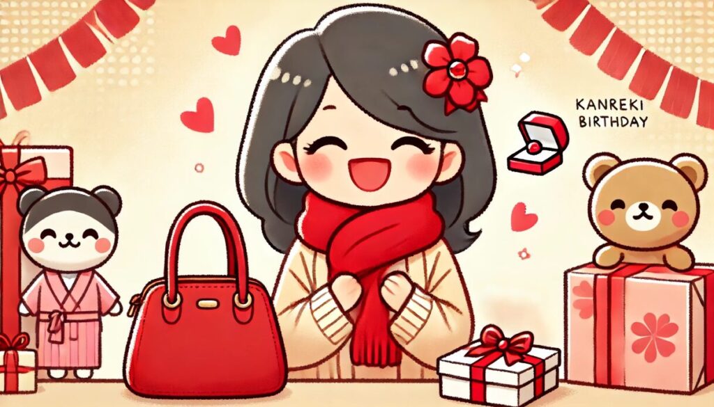 還暦祝いに赤いものを贈る意味とおすすめアイテム