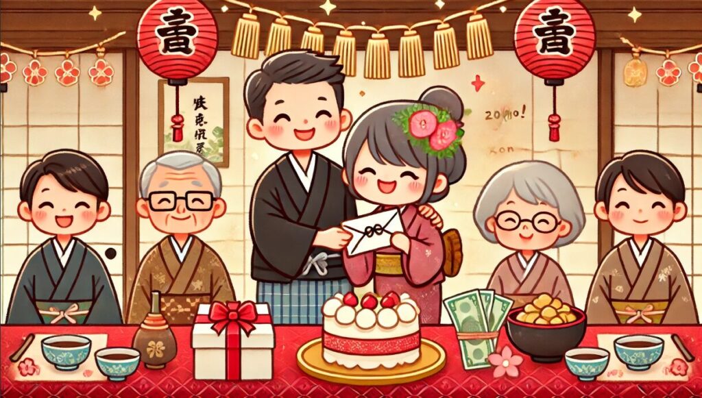 お金がない　還暦祝いのお金の相場はどれくらい？