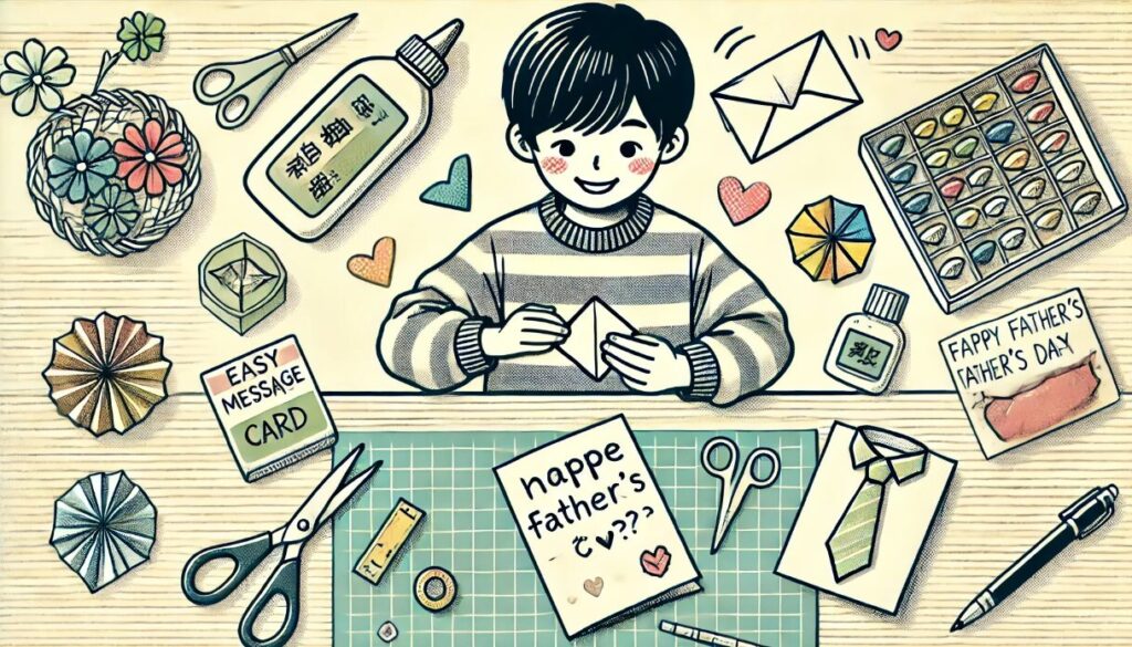 手作り 子どもでも作れる定番アイテム 父の日 製作 実用的