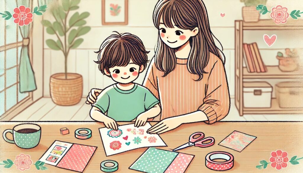 おしゃれ簡単にできる製作アイデア 母の日 製作 3歳児