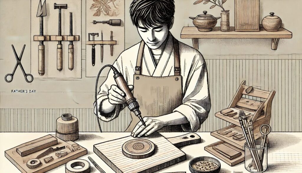 おしゃれ制作で仕上げる大人向け作品 父の日 製作 実用的