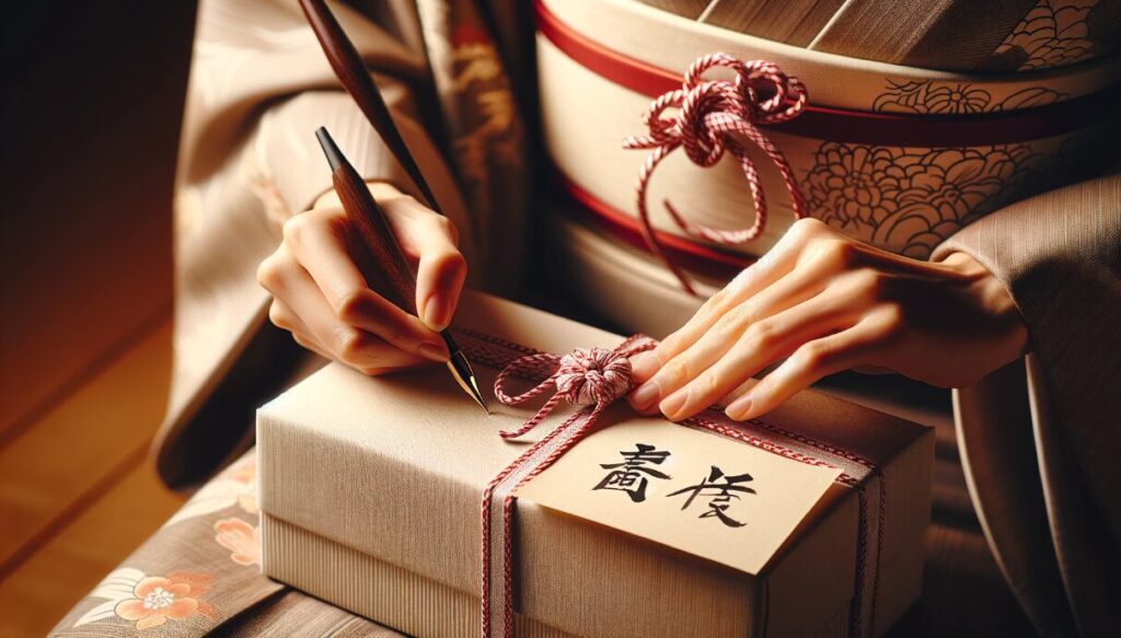 お歳暮 のしの正しい書き方 いつ