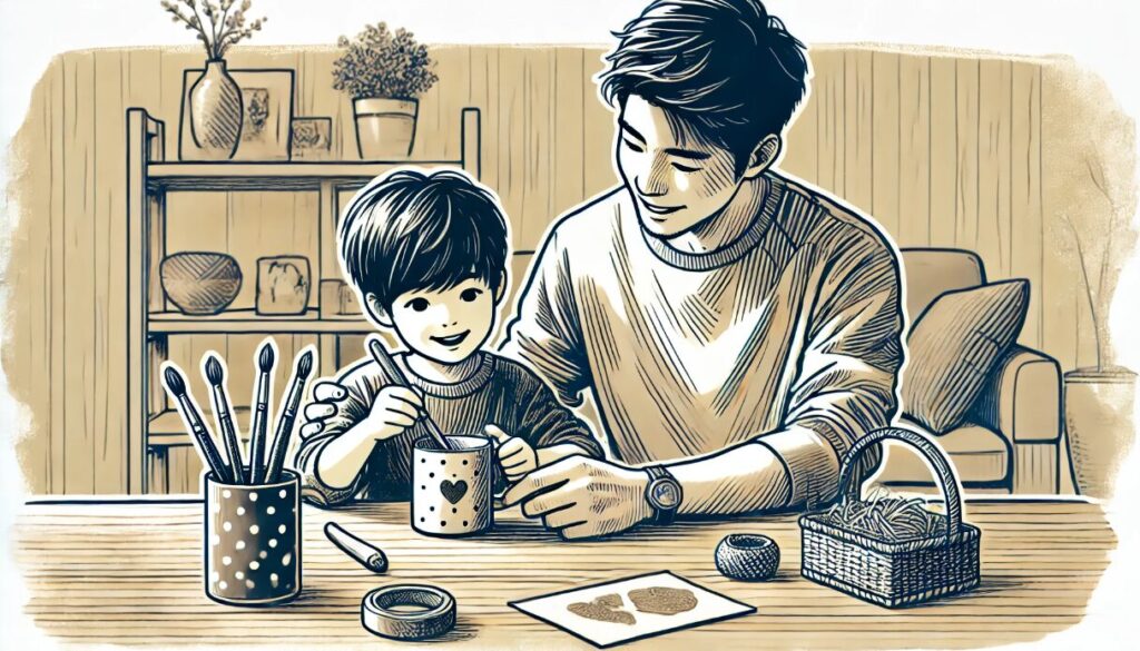 手作り 子どもと楽しむ実用プレゼント 父の日 製作 実用的