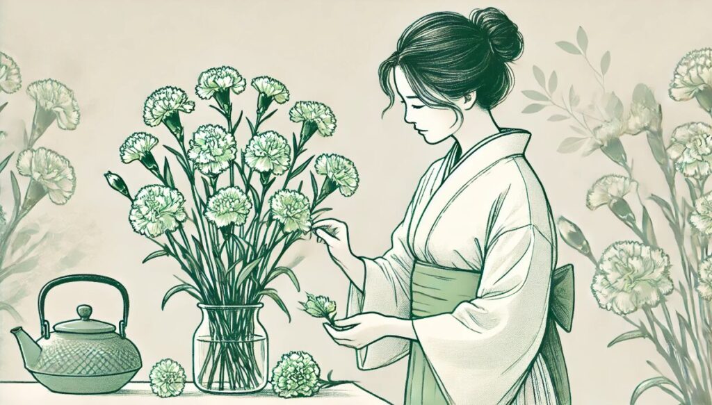 緑 花言葉を持つカーネーションも存在する? カーネーション 花言葉 一覧