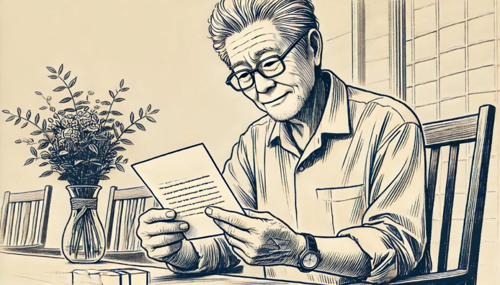 想いが伝わる手紙やメッセージカード 父の日 プレゼント 70代 無趣味