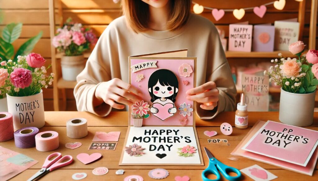 おしゃれ簡単なカード作りアイデア 母の日 プレゼント 手作り おしゃれ 簡単
