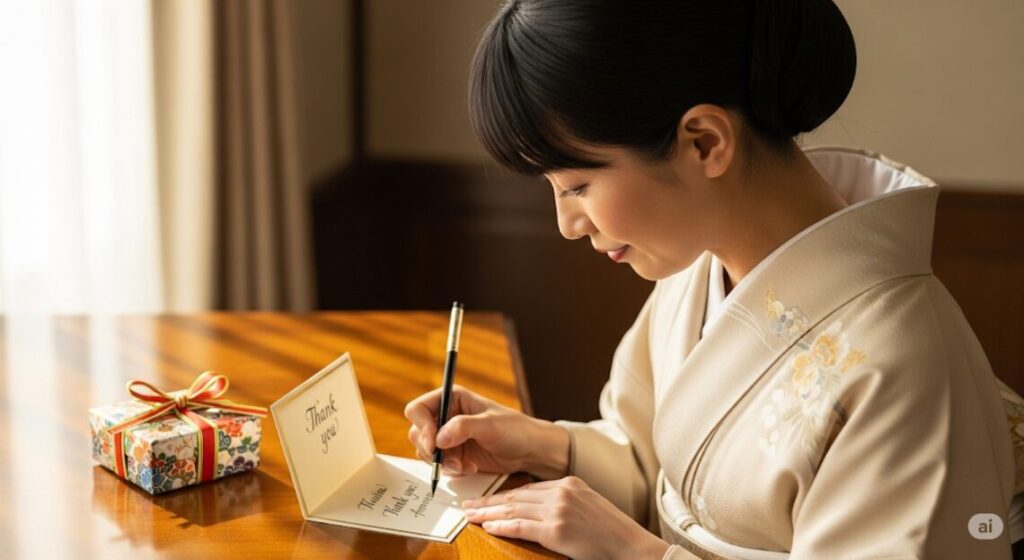 感謝が伝わるメッセージのお礼例文 お下がりのお礼