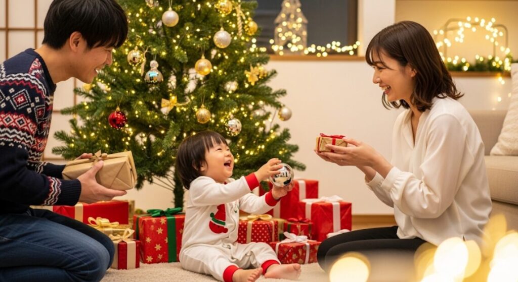 1歳児へのクリスマスプレゼントの相場は? 一歳半 クリスマス プレゼント