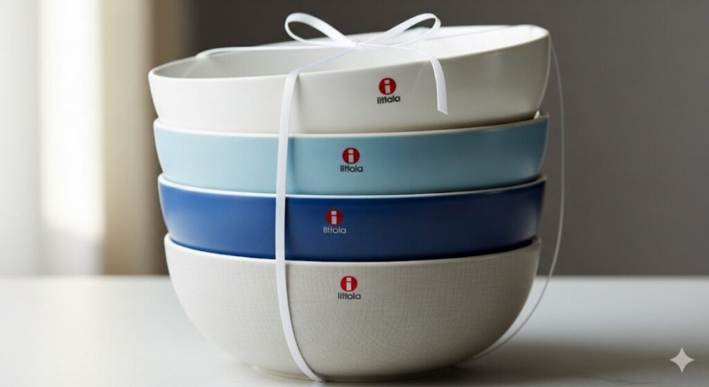 プレゼントにも人気の北欧ブランドイッタラ お洒落なラーメン屋で出てくる皿