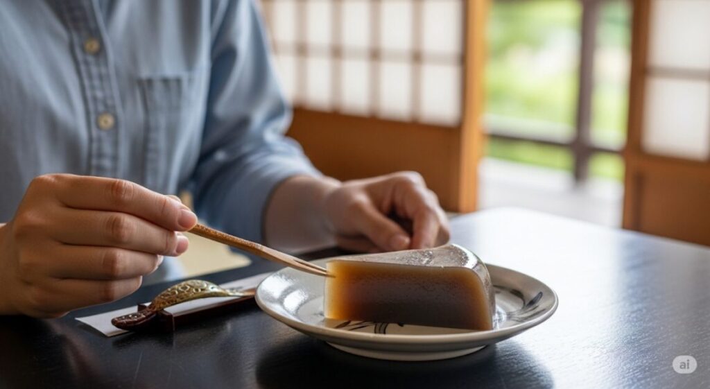 有名店の水羊羹なら間違いなし 水羊羹 綺麗