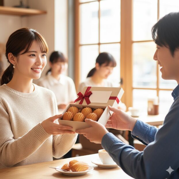 友達に贈りたいマドレーヌ ヴァレンタイン お菓子 意味