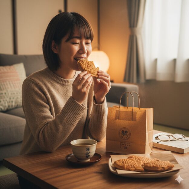 頑張った自分用に買うのもおすすめ 高級 鯛焼 本舗 柳屋 創業 大正五年
