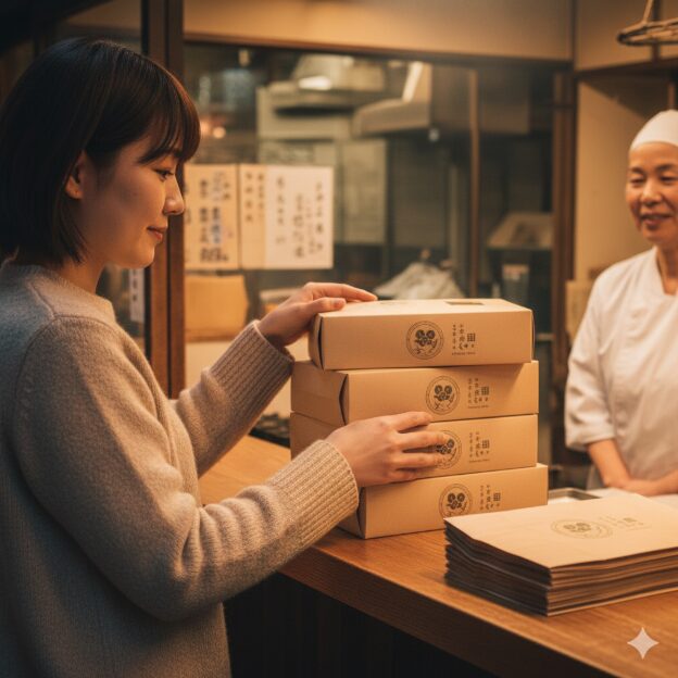 持ち帰りも安心！箱入りについて 高級 鯛焼 本舗 柳屋 創業 大正五年