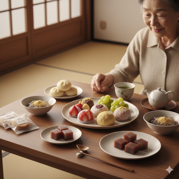 お年寄りが好きなお菓子と食べやすい和菓子 高齢者 好きなお菓子 ランキング