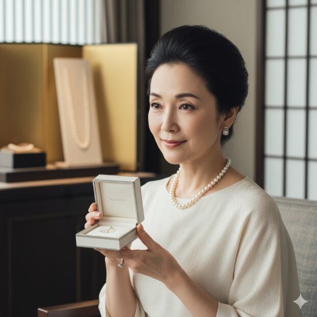 日本が誇るミキモトというブランドの価値 一粒 ダイヤ ピアス 一生もの