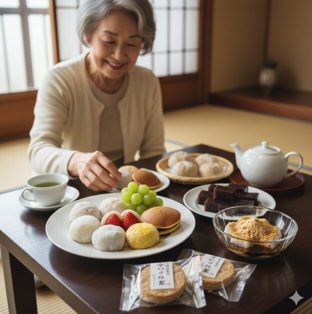 特に喜ばれる食べやすいお菓子の選び方 高齢者 好きなお菓子 ランキング