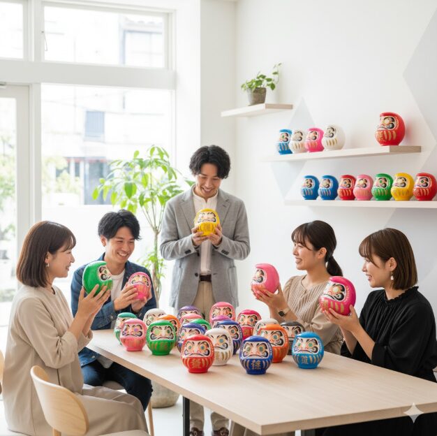 縁起の良いだるまの色は? 達磨 色 意味
