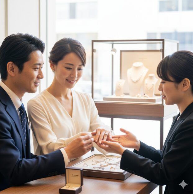指輪など特別なジュエリーを選ぶポイント 結婚10年目 プレゼント 妻へ